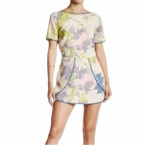 Adelyn Rae Anthropologie floral print skirt romper Pockets Lined Women’s Size S